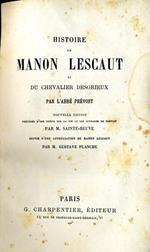Histoire De Manon Lascaut Et Du Chevalier Desgrieux
