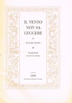 Il vento non sa leggere