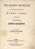 Sillabario francese. Adattato alla tenera età