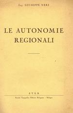 Le autonomie regionali
