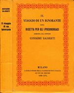 Il Viaggio di Un Ignorante. Ossia ricetta per gli ipocondriaci