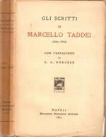 Gli scritti di Marcello Taddei (1884-1908). con prefazione di G.A. Borgese