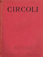 Circoli Anno I N. V. Rivista di Poesia