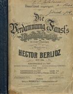 Die Verdammung Faust'S. Dramatische legende-op. 24