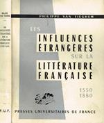 Les influences etrangeres sur la litterature francaise. 1550 1880