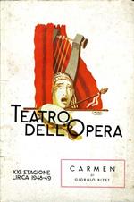 Teatro dell'Opera. Carmen di giorgio bizet