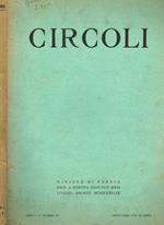 Circoli Anno I N. Iv. Rivista di Poesia