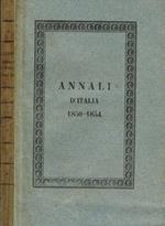 Annali d'Italia Dal 1750 Tomo XII. Dal 1850 Al 1854