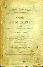 Madri di Uomini Celebri. Saggi d'influenza e d'istruzione materna