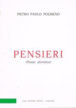 Pensieri. Poesia aforistica