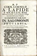 Commentarius in Salomonis Proverbia