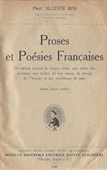 Proses et Poesies Francaises