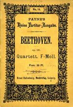 Op. 95. Quartett f-moll
