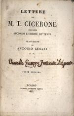 Lettere-Vol. I parte II. Disposte secondo l'ordine dé tempi