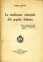 La Tradizione Coloniale del Popolo Italiano
