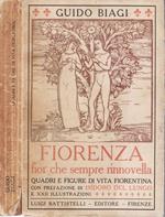 Fiorenza fior che sempre rinnovella. Quadri e figure di vita fiorantina