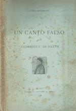 Di un canto falso nella\commedia\