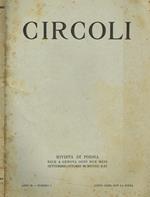 Circoli Anno Ii N.5. Rivista Di Poesia