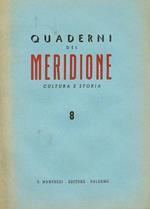 Quaderni del Meridione N.8. Cultura e Storia