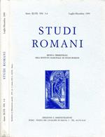 Studi Romani. Rivista trimestrale dell'istituto nazionale di studi romani