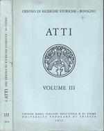 Atti del centro di ricerche storiche-rovigno (vol.III)