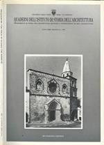 Quaderni dell' Istituto di Storia dell' Architettura. Dipartimento di Storia dell' Architettura, Restauro e Conservazione dei Beni Architettonici Fascicolo 12. 1988