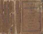 Histoire des institutions de Moise et du peuple hébreu