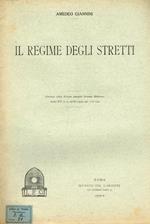 Il Regime Degli Stretti. Estratto Dalla Rivista Mensile Oriente Moderno, Anno Xii, N. 4 Aprile 1932 Pp. 177-193