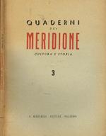 Quaderni del Meridione Vol.3. Cultura e Storia