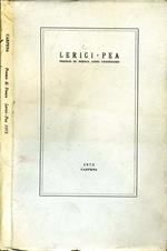 Lerici Pea. Premio di poesia anno ventesimo