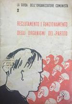 Reclutamento e funzionamento degli organismi del partito