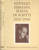 Scelta di scritti 1920 1966