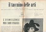 Il Taccuino delle Arti n. 13-14. Arte persona società