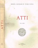 Atti (vol. XXXV). Società savonese di storia patria