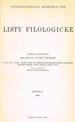 Listy Filologické