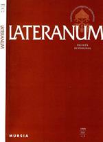 Lateranum n.III del 1999. Facoltà di teologia