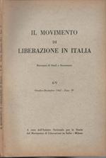 Il movimento di liberazione in Italia. Rassegna di studi e Documenti