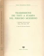 Trasmissione dei Testi a Stampa nel Periodo Moderno