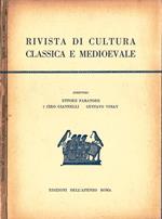 Rivista di Cultura Classica e Medioevale Anno II-n. 1