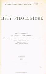 Listy Filologické