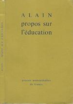 Propos sur L'education