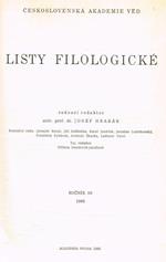 Listy Filologické