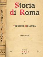 Storia Di Roma Vol. Iii. Dall'Unione D'Italia Fino Alla Sottomissione Di Cartagine