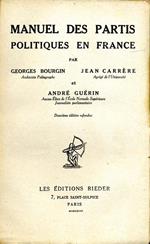 Manuel Des Partis Politiques En France