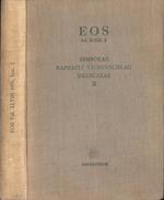 Eos-Vol. XlVIII 2. Symbolae Raphaeli Taubenschlag Dedicatae