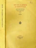 Studi Classici e Orientali