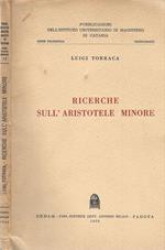 Ricerche sull'Aristotele minore