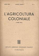 L' agricoltura coloniale n. 5