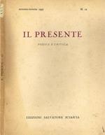 Il presente (n.12). Poesia e critica