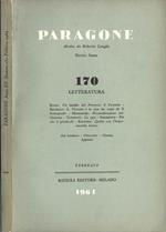 Paragone n. 170. Letteratura